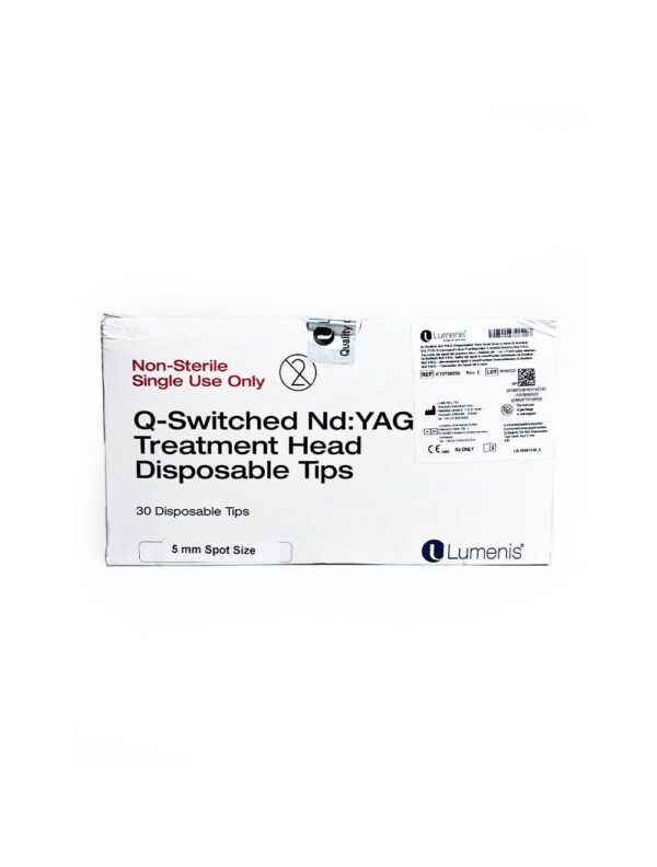Lumenis M22 Q-Switched Nd YAG QS YAG Laser Handpiece 5mm Tips KT3750050 x25 Pcs