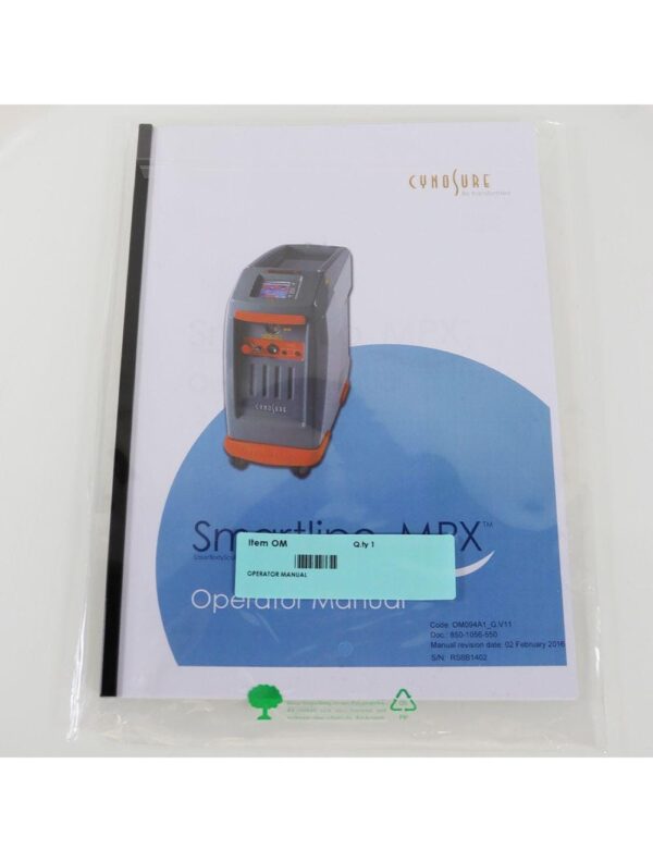 Never Used 2016 Cynosure SmartLipo MPX 1064 1320 Body Sculpt Laser System M094A1