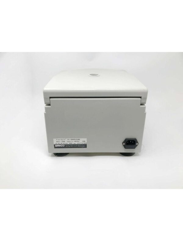 UNICO PowerSpin FX Centrifuge 3400 RPM 6x10ml Capacity Fixed Angle C806 6 Place
