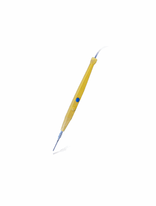 GoldLine® Rocker Switch Pencil with 1.00" Needle 10.00' Cable, and Safety Holster(Cable Length-10.00ft (3.05m) Needle - 1.00in)