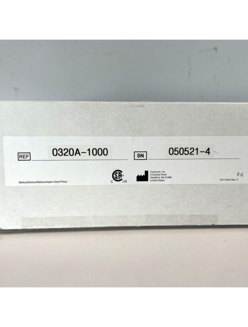 Zimmer Cryo-C Chiller Air Cool System for Cynosure Elite MPX - Factory NEW 5100 1520007368