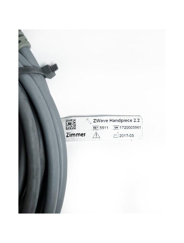 2015 Zimmer ZWave 2.2 Radial Shockwave Body Contouring Handpiece 3,933,505 PULSES