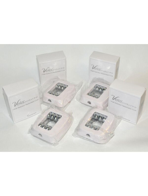 Syneron Velashape II Large Applicator Handpiece Cover Tip Rollers AS64407 x4 Pcs