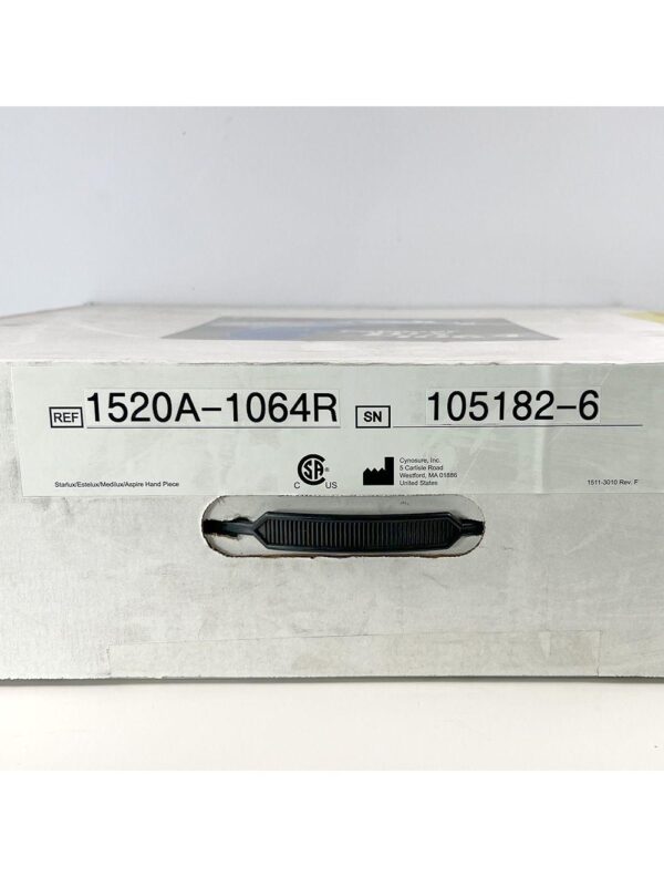 Palomar StarLux 300/500 Lux1064 Handpiece Cynosure Factory Refurbished 105182-6 (0 Shots)