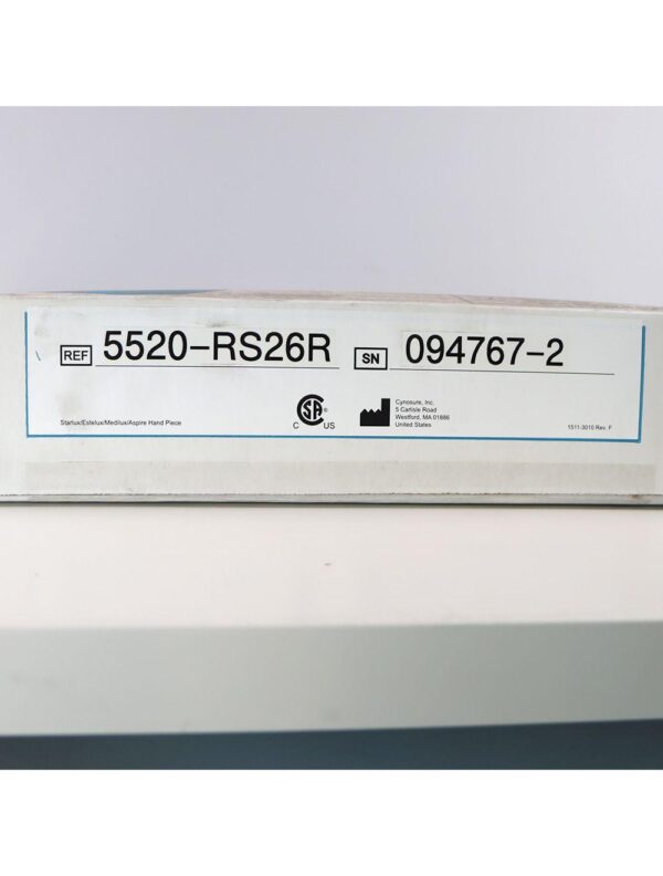 Palomar StarLux LuxRs 500 Handpiece Cynosure Factory Refurbished 094767-2 (0 Shots)