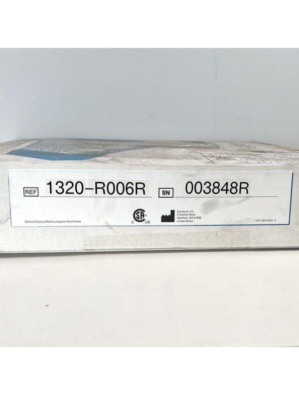 Palomar EsteLux LuxR Handpiece Cynosure Factory Refurbished 003848R (0 Shots)