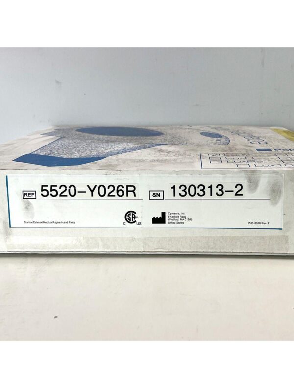 Palomar StarLux LuxY 500 Handpiece Cynosure Factory Refurbished 130313-2 (0 Shots)