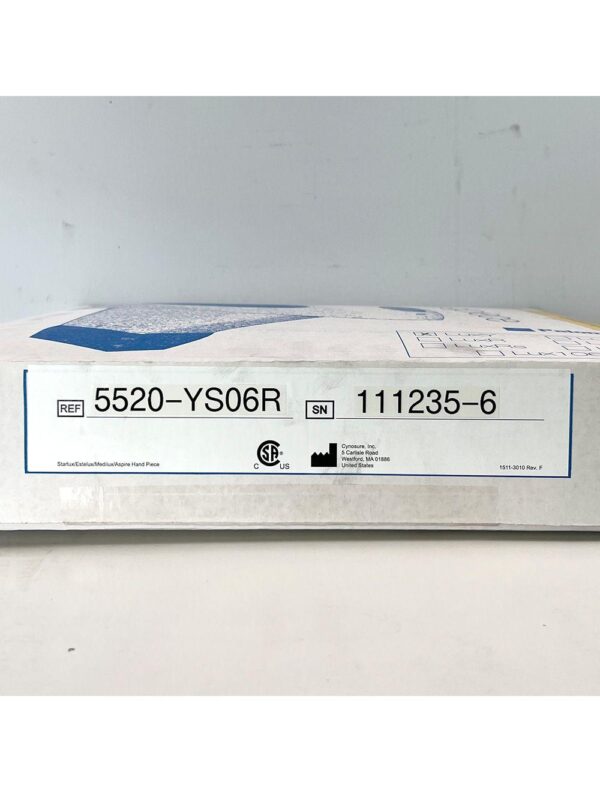 Palomar StarLux LuxYs 500 Handpiece Cynosure Factory Refurbished 111235-6 (0 Shots)