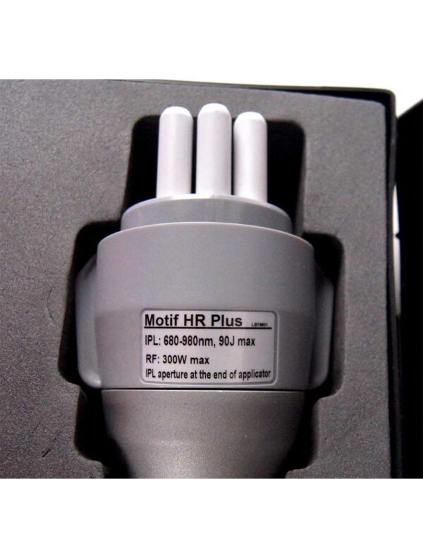 NEW Syneron eLaser Elos IPL MOTIF HR PLUS Applicator Handpiece Candela