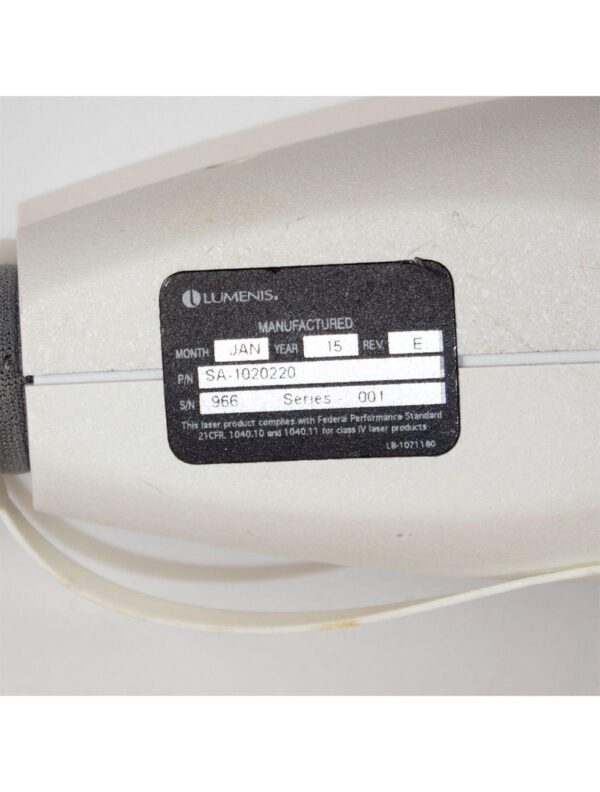 2015 Lumenis M22 Multi Spot Nd YAG Laser Handpiece SA-1020220