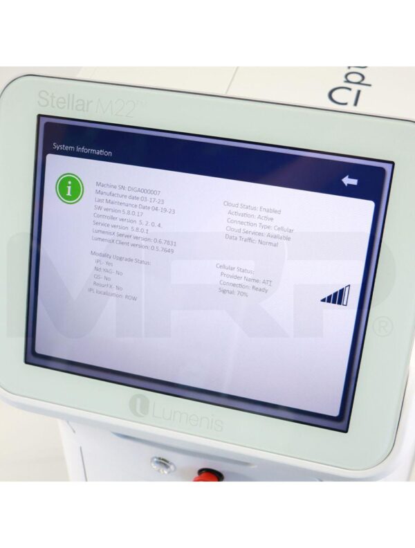 2023 Lumenis OptiLight Non-Invasive Pulse Technology Dry Eye Relief System