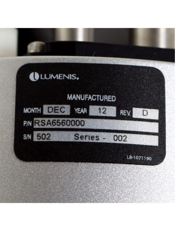2012 Lumenis LumeONE Handpiece Universal IPL Laser Hair Removal HP RSA6560000