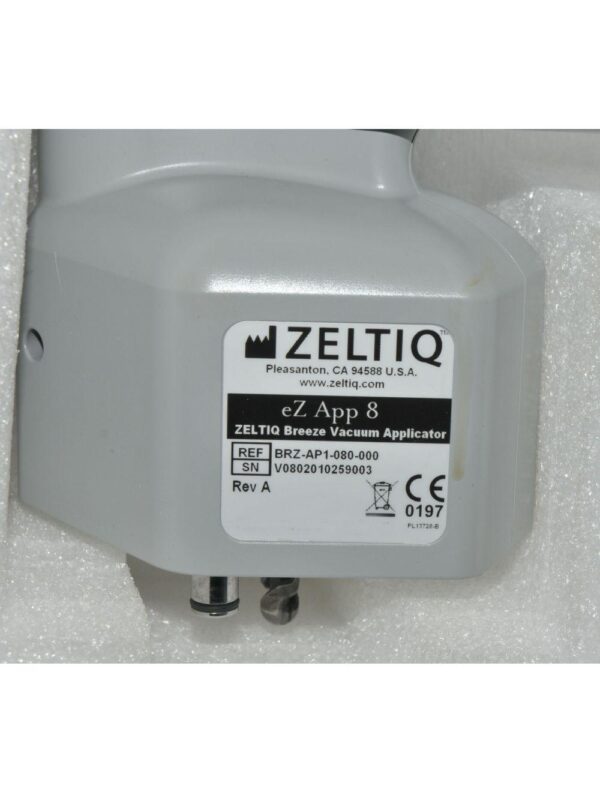 Zeltiq CoolSculpting EZ App 8 CoolMax Applicator BRZ-AP1-080-000 Handpiece 2010