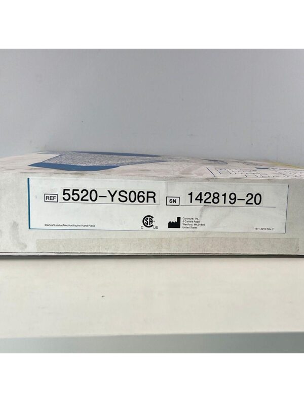Palomar StarLux 500 LuxYs 500 Handpiece Cynosure Factory Refurbished 142819-20