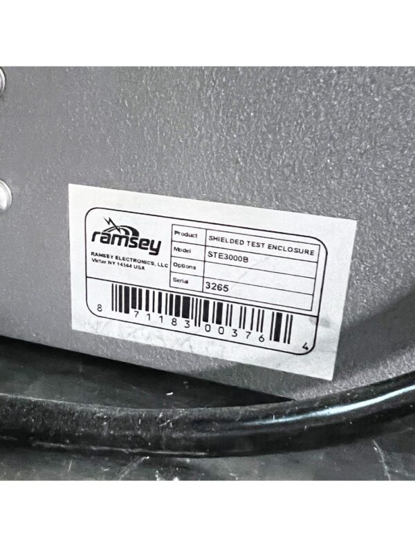 Ramsey STE3000B RF Shielded Test Enclosure Safety Check Equipment 13x18x12 inch