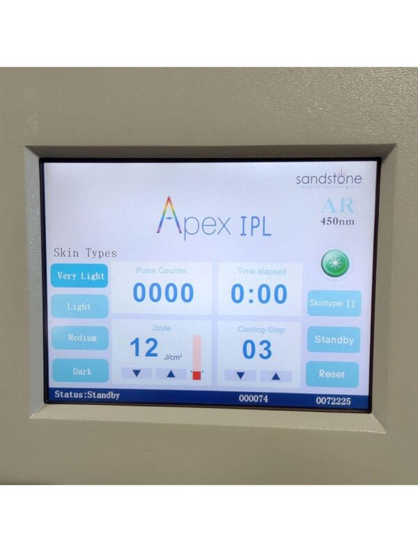2012 Ellman SandStone Apex HR AR VR IPL Hair Acne Vascular Laser System