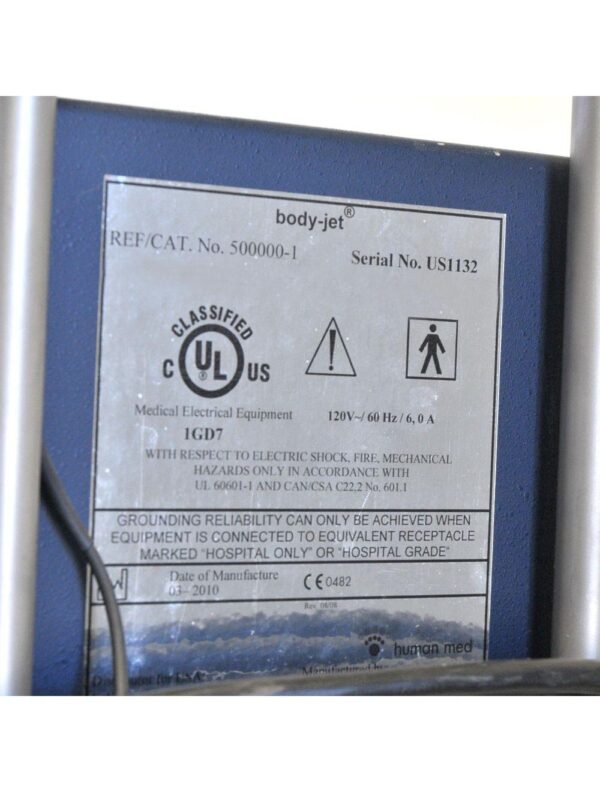 2010 Human Med Body-Jet Lipoplasty Cannulae Cannula Body Contouring Parts Unit