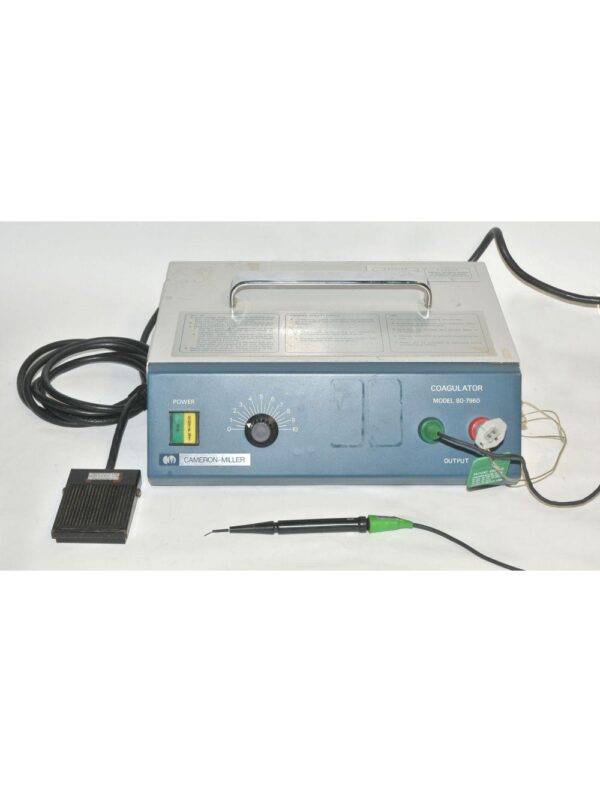 Cameron Miller Coagulator Model 80-7960 Surgical Electrosurgical Generator Parts