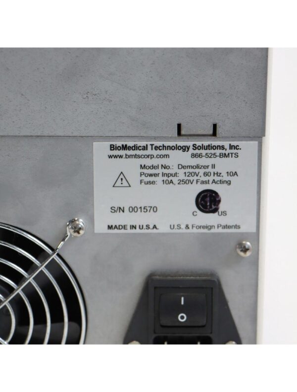 BioMedical Technology Solutions Demolizer II Biomedical Waste Disposal System