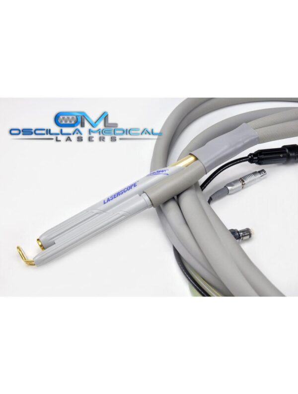 Laserscope Lyra i Aura Versastat CoolSpot HandPiece 1-5mm Fiber 532nm 1064nm AMS