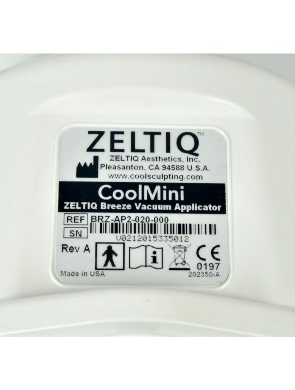 Zeltiq CoolSculpting CoolMini Breeze Vacuum Applicator Handpiece BRZ-AP2-020-000