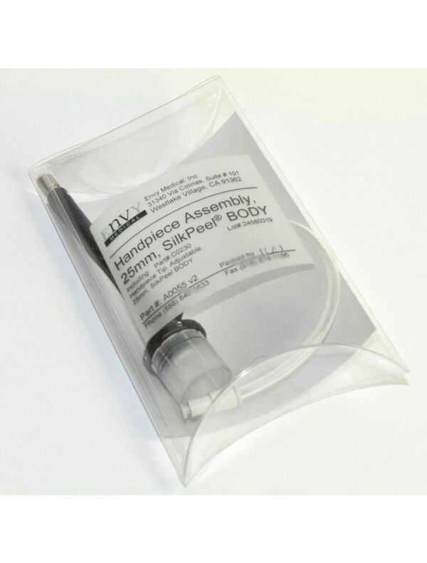 Envy MEdical Handpiece Assembly 25mm SilkPeel Dermabrasion A0055 v2 CO230