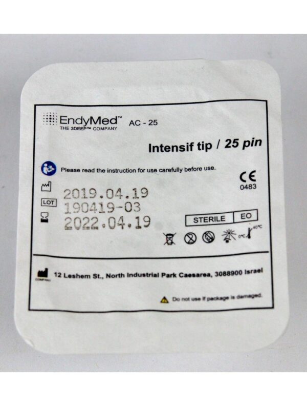 EndyMed 3Deep Skin Science Handpiece 1st Gen Treatment Tips 25-Pin NOT FOR PRO