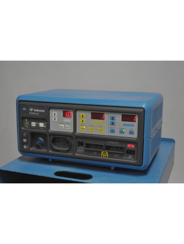 Pfizer Valleylab Force40 Electrosurgical Generator Force 40 w Foot Switch & Cart