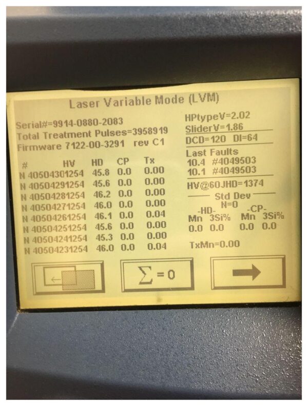 Candela Mini GentleLASE® Laser Hair Removal 2005 755 Alex MGL Gentle Lase