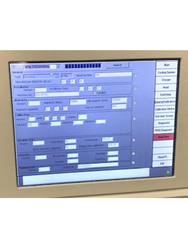 2016 Lumenis M22 Q-Switched Nd:YAG 1064 Laser Tattoo Removal Handpiece