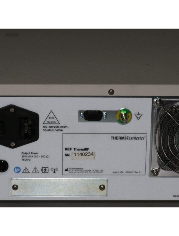 Thermi Aesthetics ThermiRF RF ThermiSmooth ThermiTight ThermiRase All Enabled