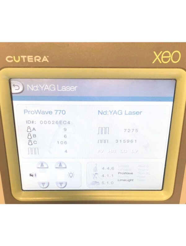 Cutera XEO ProWave 770 IPL Hair Removal Reduction Handpiece
