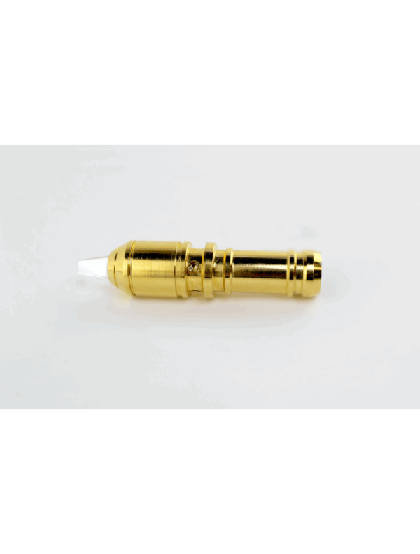 Lumenis MultiSpot NdYAG 1064 Laser Handpiece Tip Crystal Tapered 4x2mm Gold