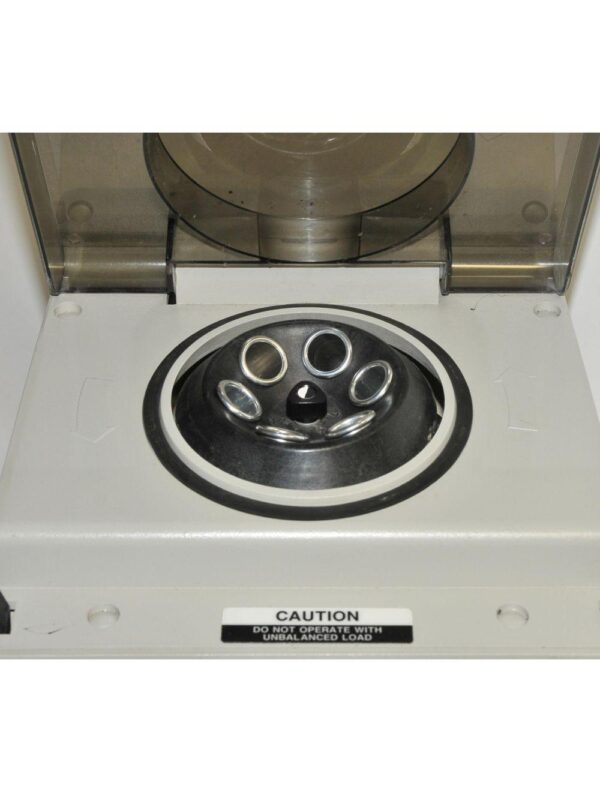 20240926030524-66f4cf745cb9f.jpg Hamilton Bell Van Guard V6500 Centrifuge Model 6000 6 Slot Rotor Van Guard Timer
