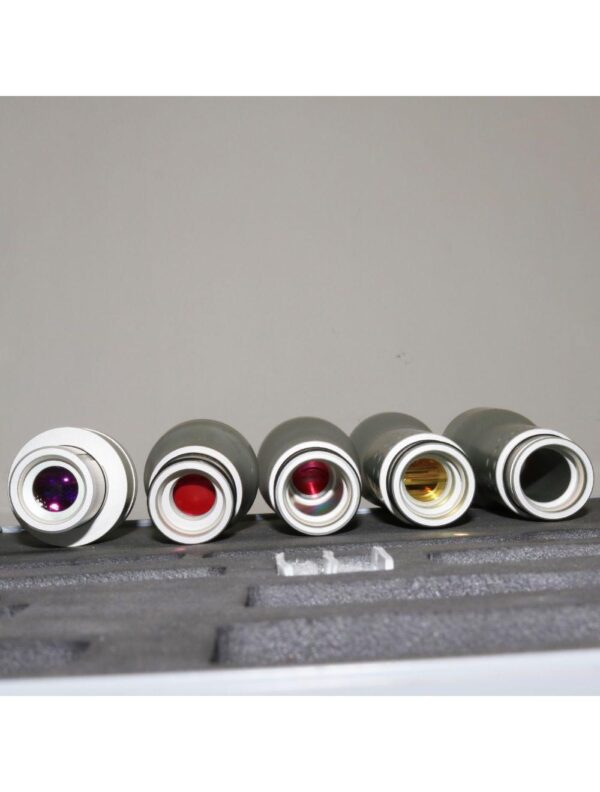 Lumenis PiQo4 Pico 4 Red 650nm Yellow 585nm Fractional Dye Laser Handpiece Set