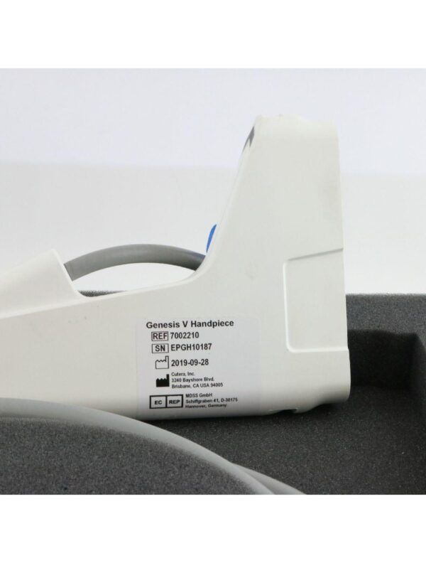 Cutera Laser Excel V ExcelV Nd YAG Genesis V Handpiece 7002210 PARTS BAD FIBER
