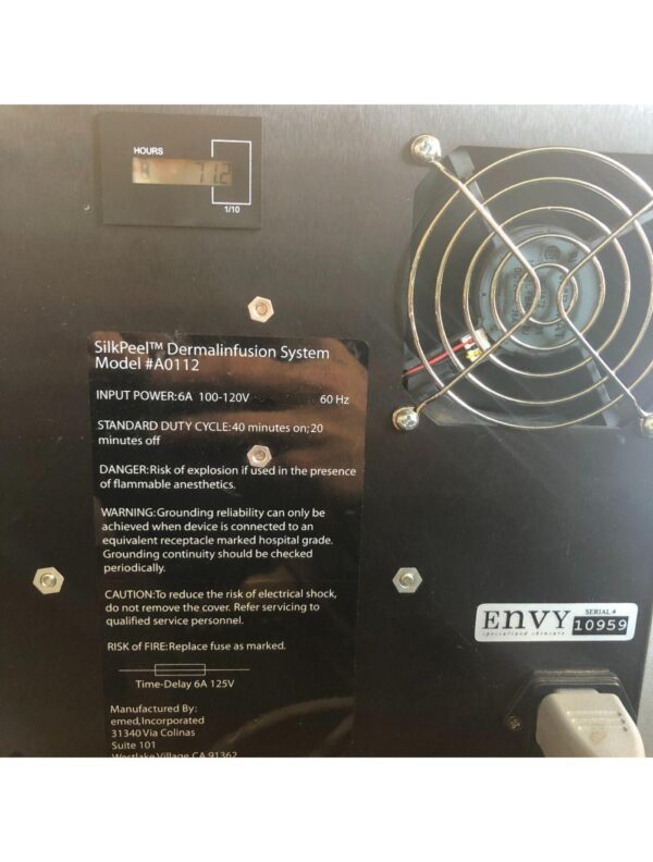 Envy Medical SilkPeel Dermalinfusion Silk Peel Standard Handpiece & Tip Kit 71h