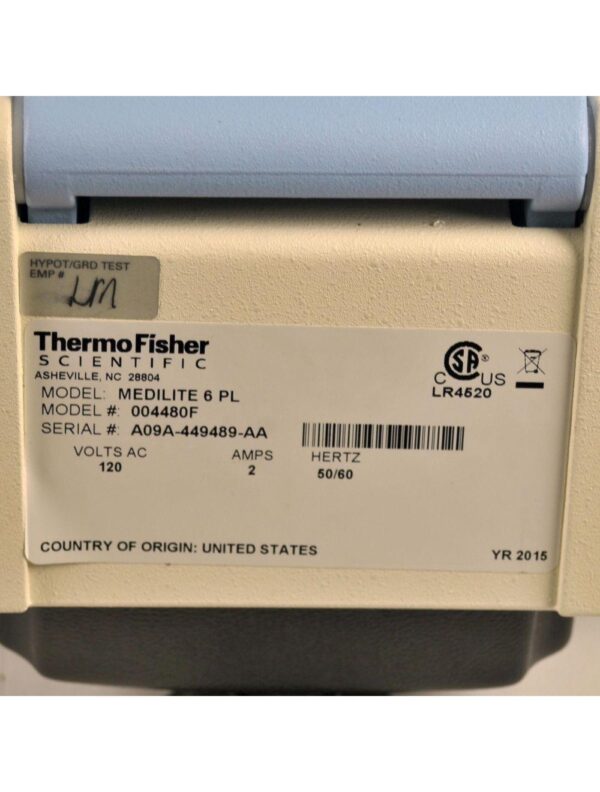 Thermo Scientific IEC Medilite 6 PL Microcentrifuge 004480F Micro Centrifuge