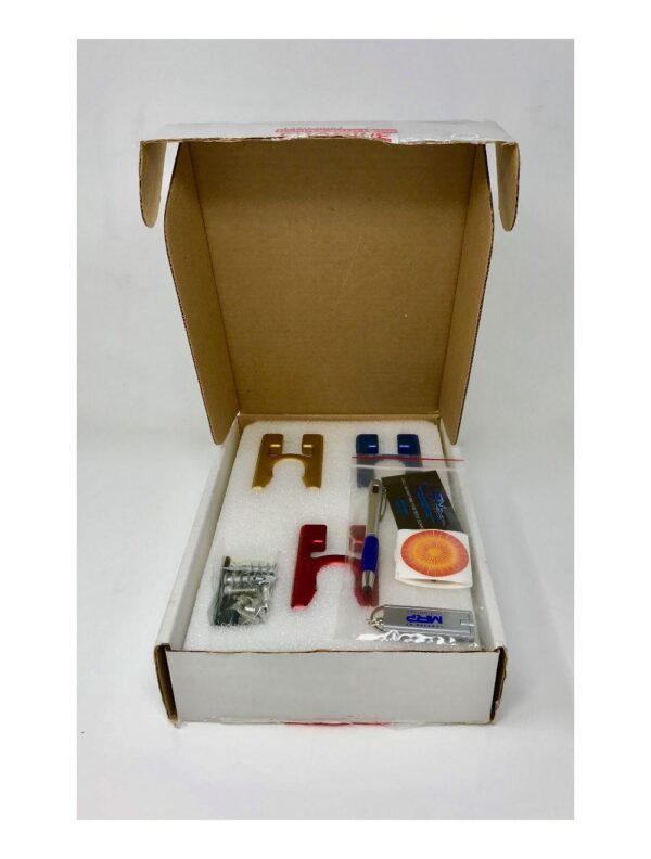 Palomar Starlux 300 & 500 Handpiece Rack Wall Organizer Blue Red Gold Star Lux