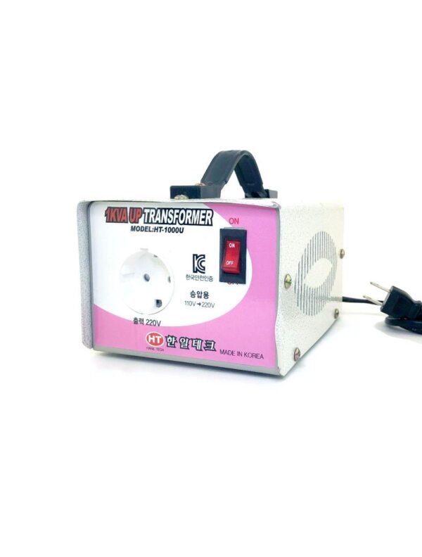 20240926034645-66f4d925a755b.jpg Hanil Tech 1KVA Up Transformer HT-1000U High Tension 110V-220V