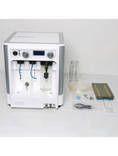 Envy Medical SilkPeel 3 MD SP3 Dermalinfusion Face HP Kit Tips 163h Small Crack