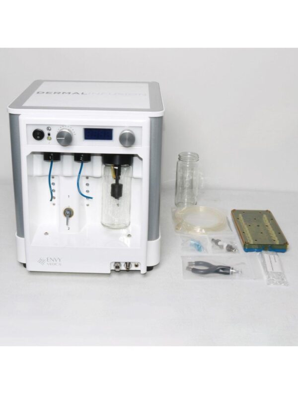 Envy Medical SilkPeel 3 MD SP3 Dermalinfusion Face HP Kit Tips 163h Small Crack