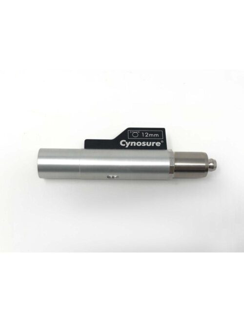 20240926040239-66f4dcdf4847c.jpg Cynosure Cynergy Nd:YAG Pulsed Dye Laser Handpiece 12mm HP Needs Window
