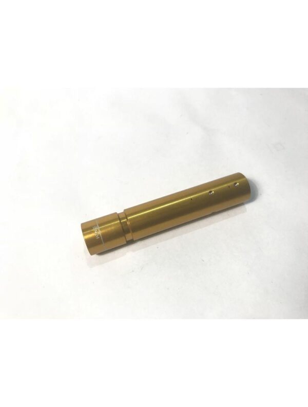 Candela GentleLase Plus Alex HR Laser Handpiece Optic Slider 8mm Gold Lens
