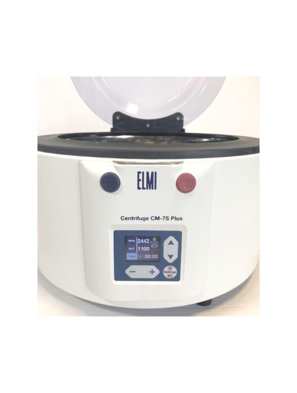 20240926041830-66f4e0961826b.jpg Elmi CM-7S Benchtop Swing Out Centrifuge w/ Rotor 6M.01 & 4 x 50ml Test Tubes