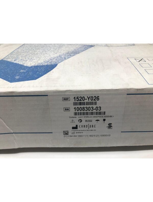 OEM Reconditioned Palomar Starlux 300 Lux Y IPL Hair Removal Handpiece 1520-Y026