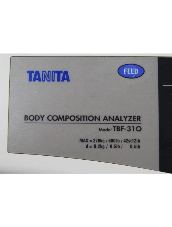 Tanita Body Composition Analyzer Scale Platform TBF-310 600lb