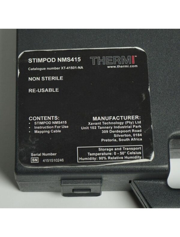ThermiAesthetics STIMPOD NMS415 XT-41501-NA Precision Nerve Locating Device