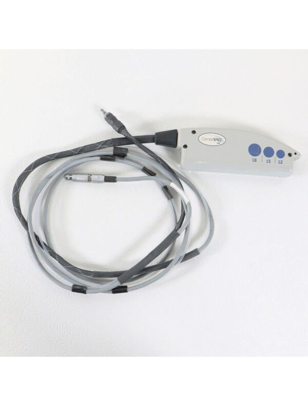 20240926044043-66f4e5cb435a5.jpg Candela GentleYAG HR 12-15-18 Spot Laser Delivery System Handpiece *No Fiber*