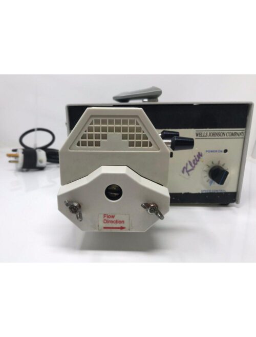 Wells Johnson Klein Peristaltic Anesthesia Infiltration Pump System Dual Head